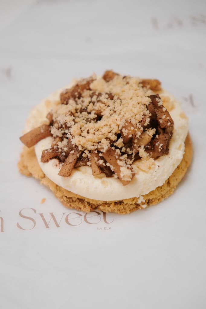 Appel crumble cookie van Lá Sweet